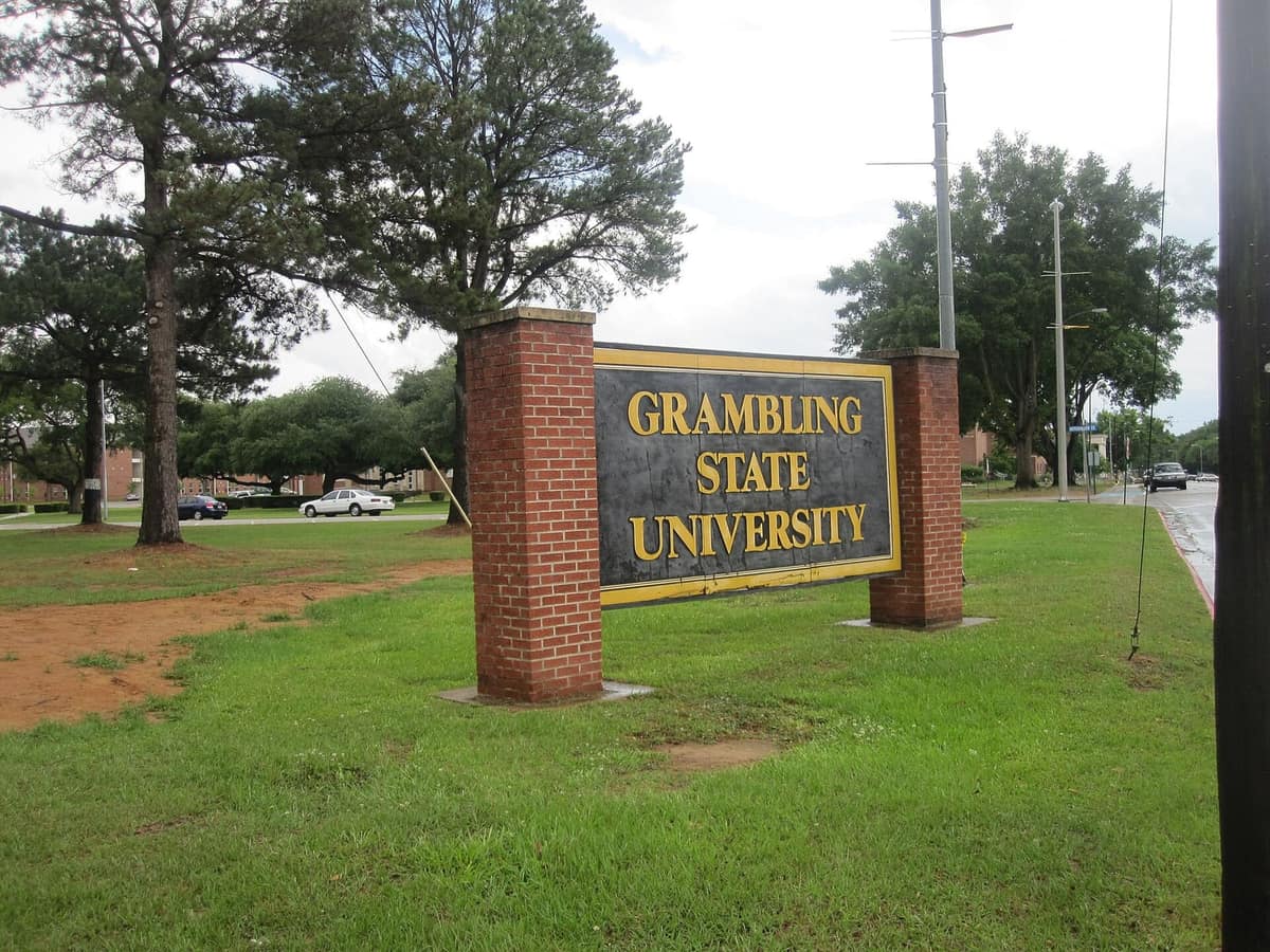 Grambling State University sign