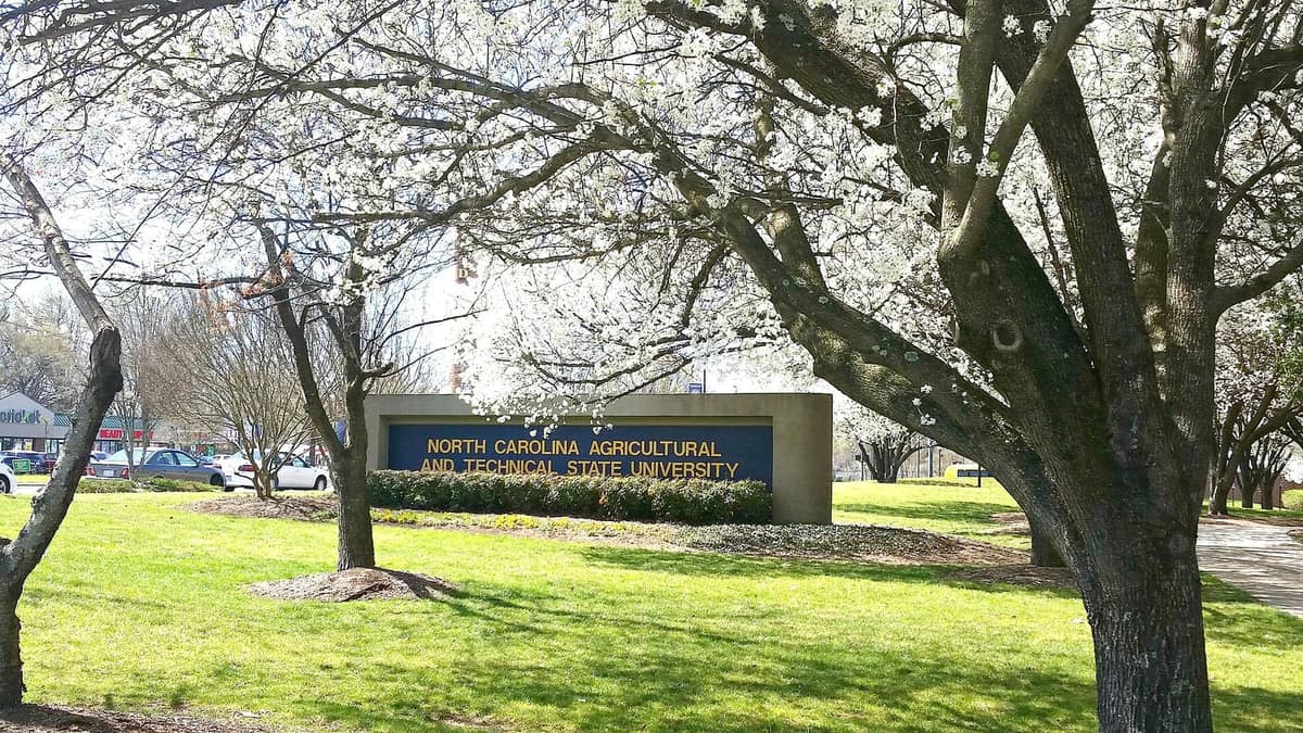 North Carolina A&T State University Springtime