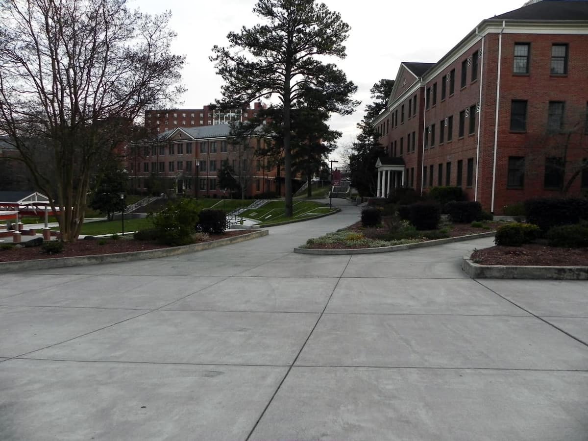 NCCU campus grounds