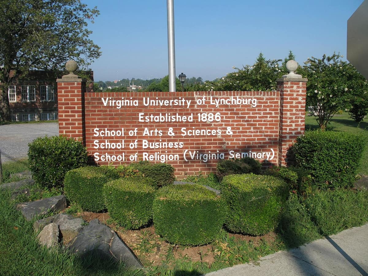 VUL Sign, Virginia University of Lynchburg