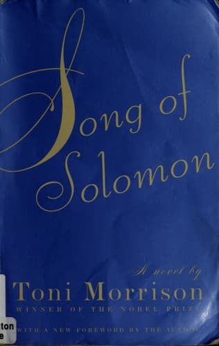 Cover of Song of Solomon by Toni Morrison