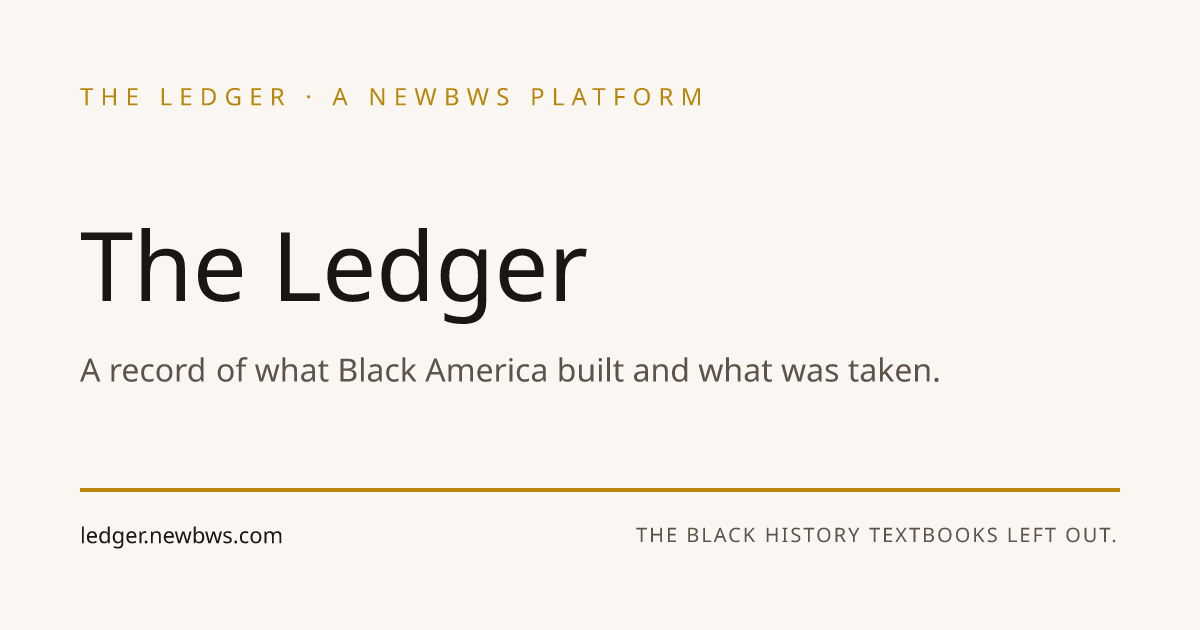 The Ledger · The Ledger